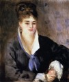Woman In Black master Pierre Auguste Renoir